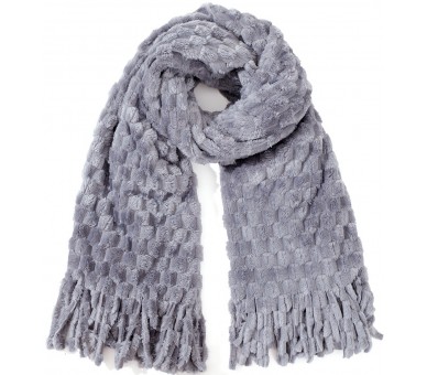 Soft Winter Sjaal 180x60cm Grey