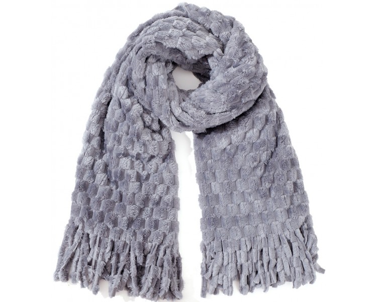 Soft Winter Sjaal 180x60cm Grey