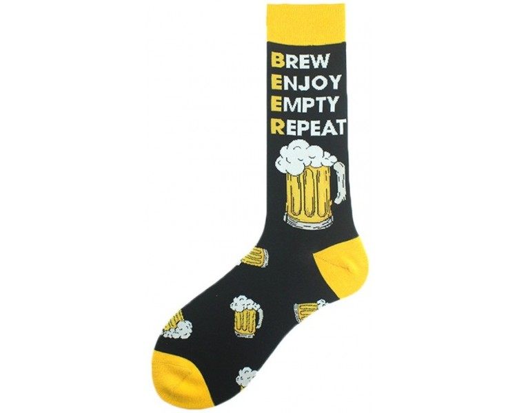 Pair of Socks Size 38-45 Beer
