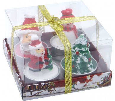 4 verschillende kerst kaasjes