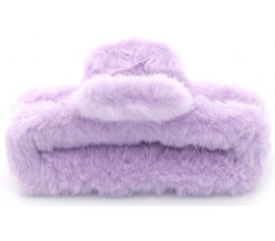 HAIR CLAW FLUFFY 12.5CM