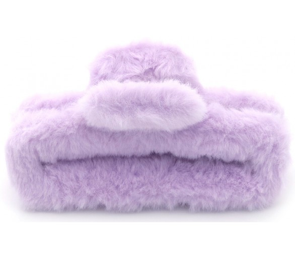 HAIR CLAW FLUFFY 12.5CM