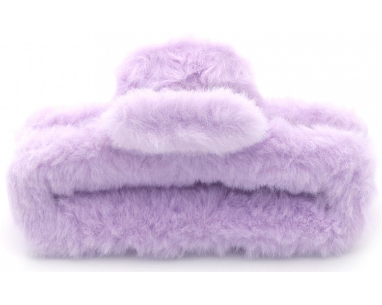 HAIR CLAW FLUFFY 12.5CM