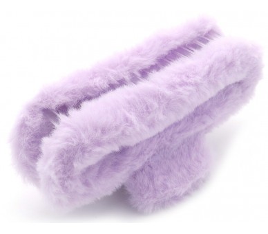 HAIR CLAW FLUFFY 12.5CM