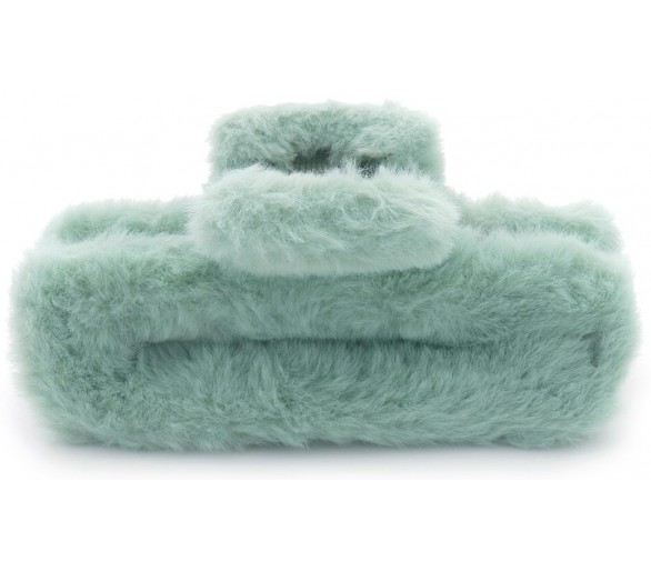 HAIR CLAW FLUFFY 12.5CM