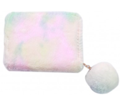 FLUFFY WALLET CAT 14X9X2CM