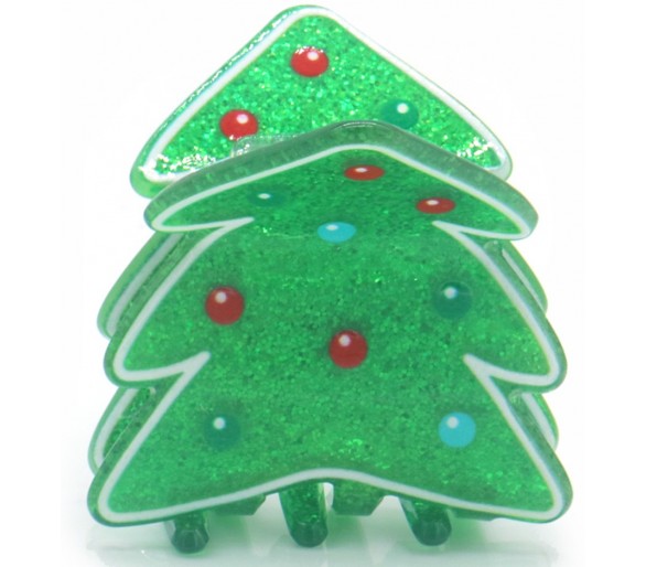 Hair Claw Noël Tree 4.5cm