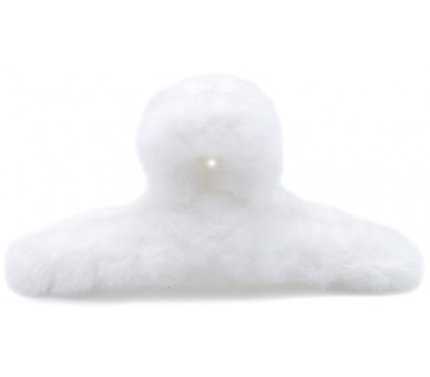 HAIR CLAW FLUFFY 12.5CM