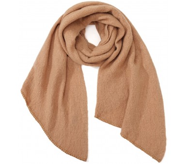 WINTER SCARF 180X50CM BROWN