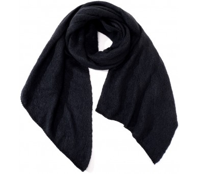 WINTER SCARF 180X50CM BLACK
