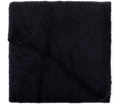 WINTER SCARF 180X50CM BLACK