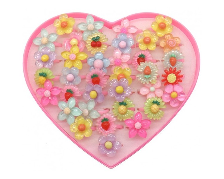 Aanpasbare ringen - Bloemen