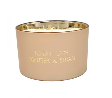 BOUGIE DE SOJA - PROFITEZ, RIEZ, BRILLEZ ET ILLUMI