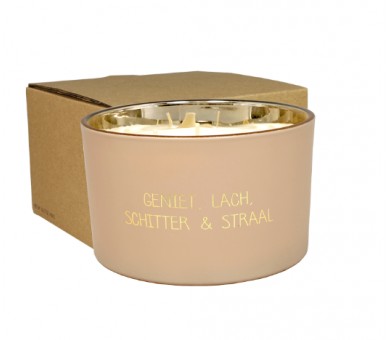 BOUGIE DE SOJA - PROFITEZ, RIEZ, BRILLEZ ET ILLUMI