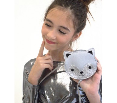 Gaspard schoudertasje grey