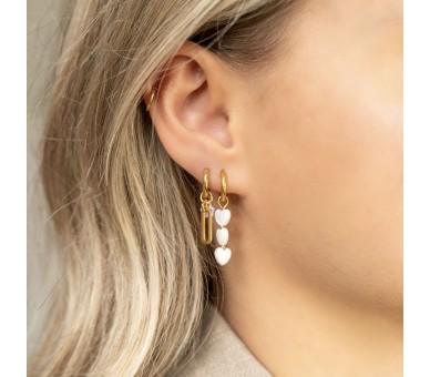 Earrings minimalist wildflower