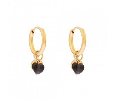 Boucles d'oreilles romance minimaliste