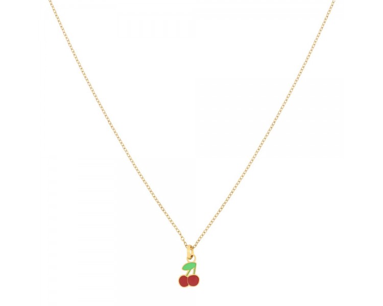 Necklace fruit cherry