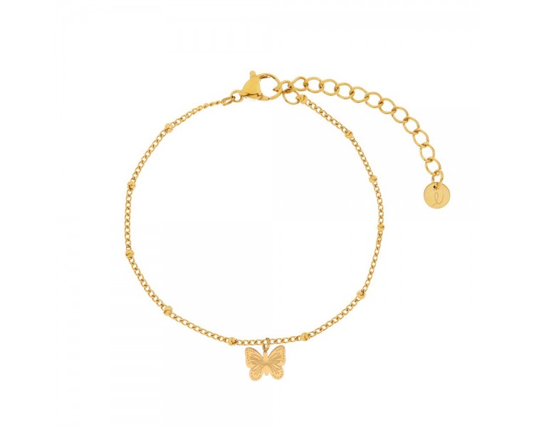 Butterfly charm bracelet