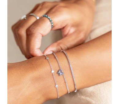 Butterfly charm bracelet