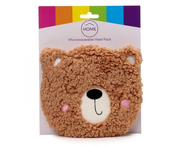 Coussin Chauffant Ours Rond Lavande Blé