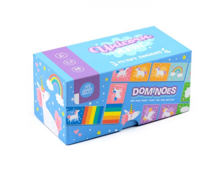 Unicorn Magic Children's Domino Set