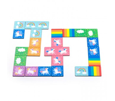 Unicorn Magic Children's Domino Set