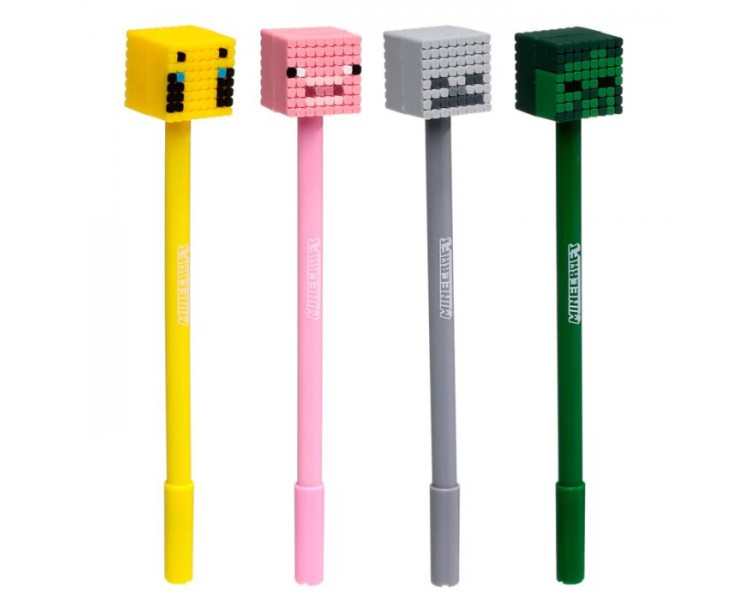 Stylo Fin Minecraft Top Silicone