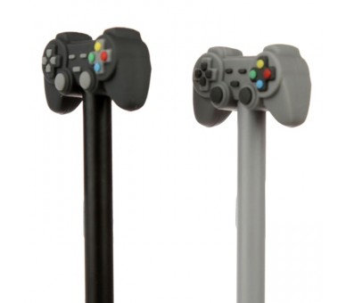 Stylo Fin Game Over - Noir