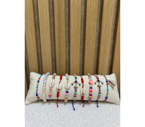 Bracelets colorés amusants