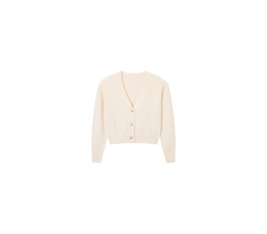 SOMEONE : gilet à manches longues ecru