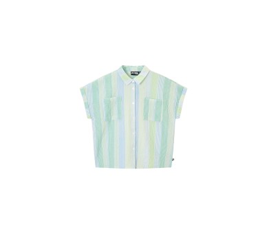 SOMEONE : chemise à manches courtes multi