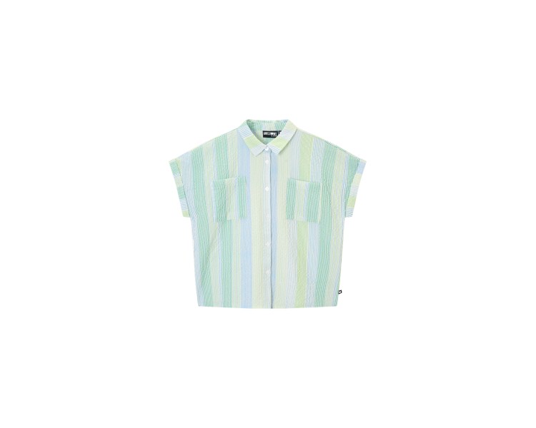 SOMEONE : chemise à manches courtes multi