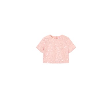 SOMEONE : Bloesje korte mouwen oud zacht roze