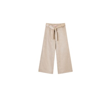 SOMEONE : Lange losse wijde broek goud