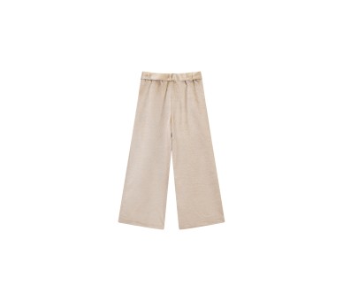 SOMEONE : Lange losse wijde broek goud