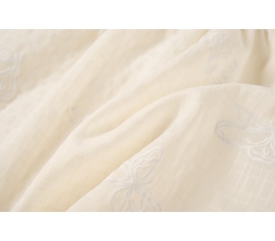 SOMEONE : robe à manches courtes ecru