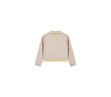 SOMEONE : Cardigan met rits in goud