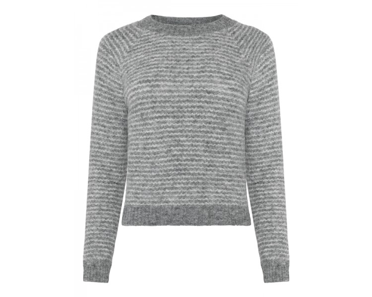 GRUNT : Pull met ronde hals