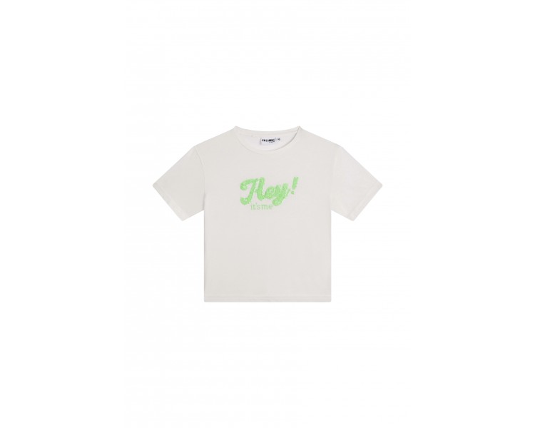 SOMEONE : T-shirt km "Hey it's me"