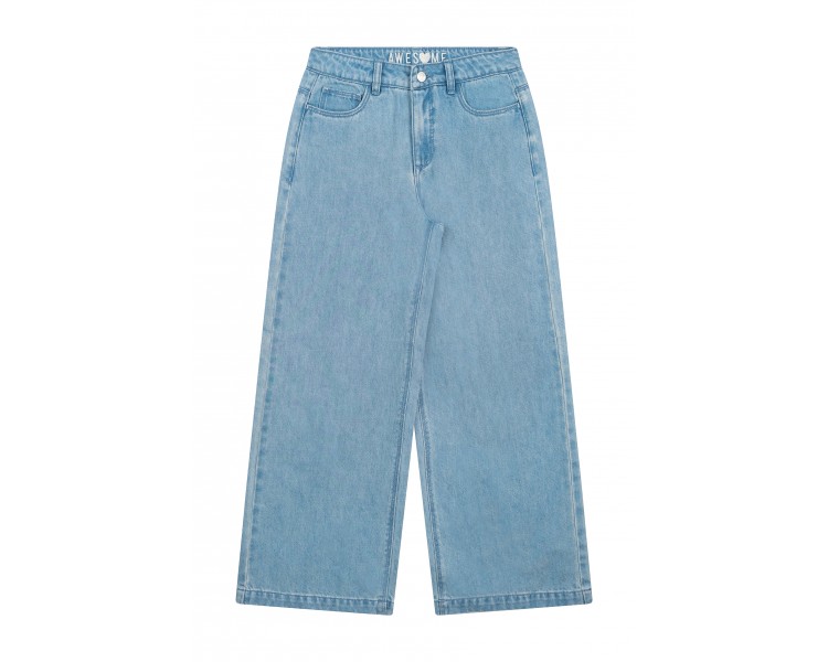 SOMEONE : Denim long trousers blue denim