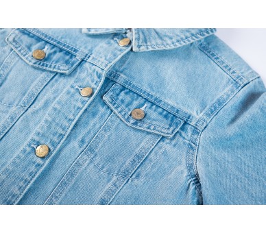 SOMEONE : Jeansvest met knopen