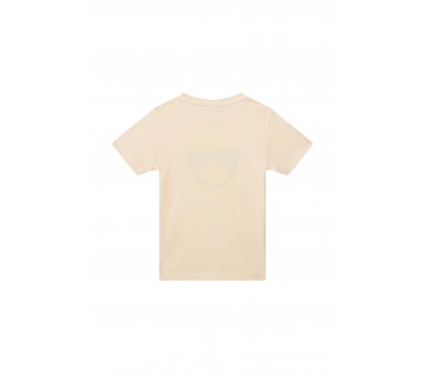 SOMEONE : T-shirt à manches courtes écru foncé