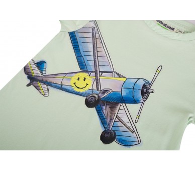 SOMEONE : T-shirt à manches courtes menthe douce