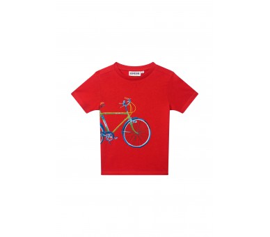 SOMEONE : T-shirt km met fiets
