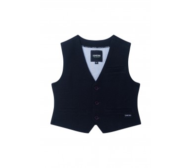 SOMEONE : gilet sans manches marine