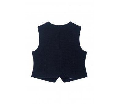 SOMEONE : gilet sans manches marine