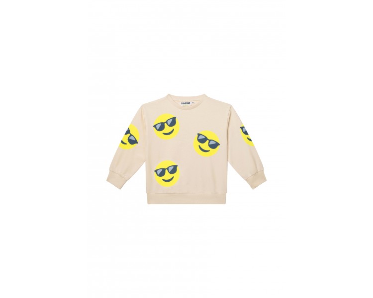 SOMEONE : Sweater long sleeves dark ecru