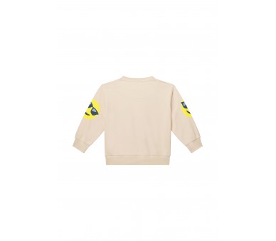 SOMEONE : Sweater long sleeves dark ecru