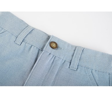 SOMEONE : Shorts bleu clair